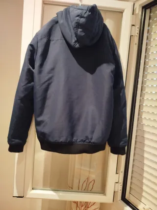 Cazadora bomber azul