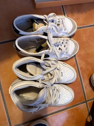 Pack Zapatillas Nike y Jordan Blancas