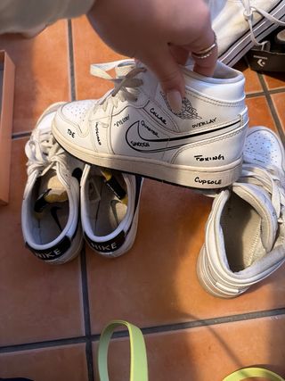 Pack Zapatillas Nike y Jordan Blancas