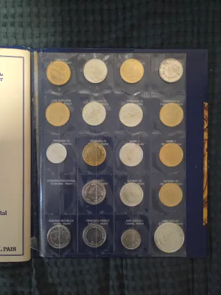 Libro Del Real a la Peseta Monedas