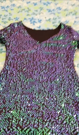 Vestito paillettes pari al nuovo