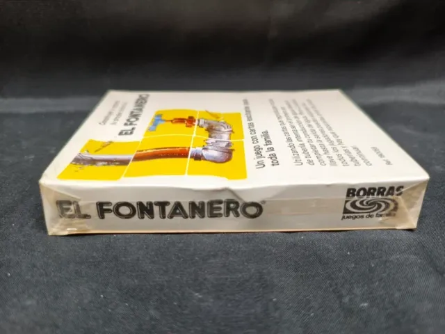 El Fontanero: Jogo de Cartas Anos 70/80 de Borras