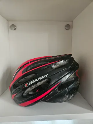 Casco de Bicicleta SMART Negro/Rojo