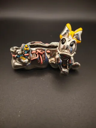 Paperina Disney laccato argento