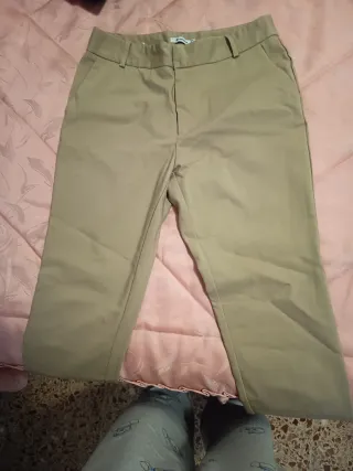 Pantalón de vestir beige