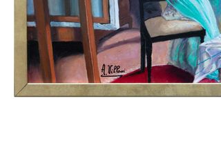 Dipinto In Posa - Scena d'atelier