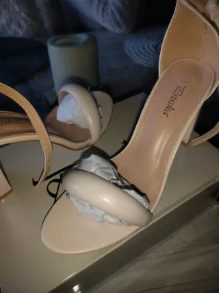 Tacones Prisska Beige