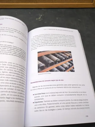 Confección de cartas de vinos, otras bebidas al...