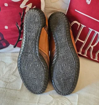 Zapatos Tommy Hilfiger Marrones Velcro