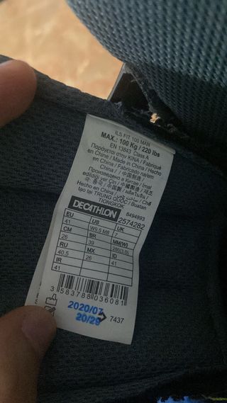 Patines en línea OXELO negros talla 41