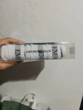 Boxers Emporio Armani 3 Pack Algodón Puro