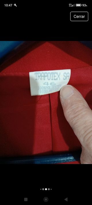 Blazer rojo elegante para mujer