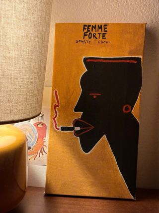 Quadretto arte Femme Forte