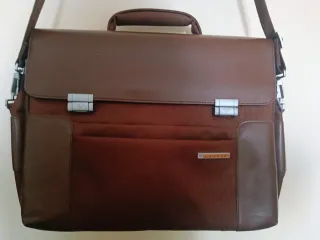 Cartella porta documenti e pc Roncato marrone