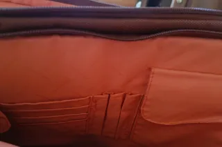 Cartella porta documenti e pc Roncato marrone