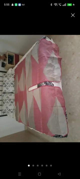 Manta capa muy abrigada