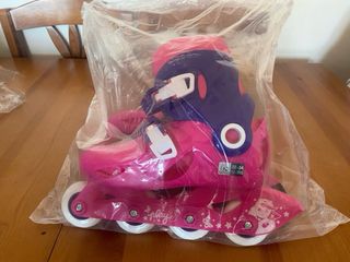 Patines Niña Oxelo Play 3 Rosa Talla 32-34