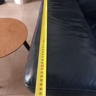 Sofá reclinable piel 3 plazas