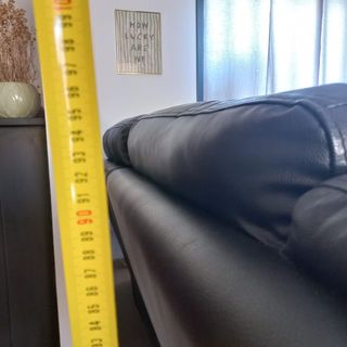 Sofá reclinable piel 3 plazas