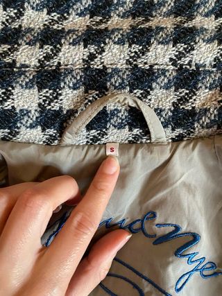 Murphy & Nye cappotto donna pied-de-poule