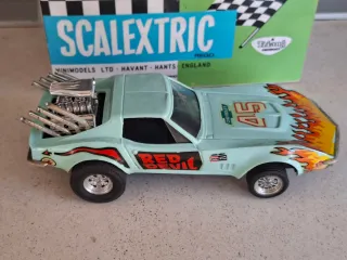 SCALEXTRIC CHEVROLET CORVETTE DRAGSTER