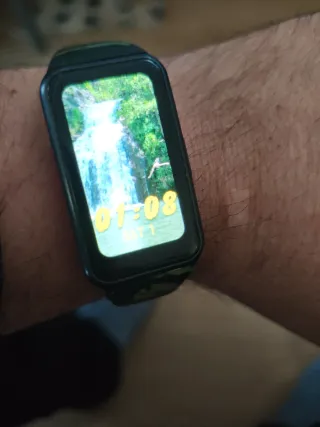 Honor Band 7 Negro con correa extra camuflaje