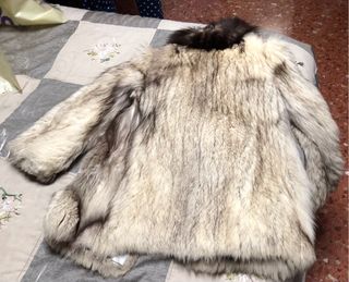 Chaquetón Piel Zorro señora Auténtico Talla Única