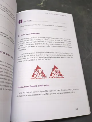 Preparación y cata de aguas, cafés e infusiones...