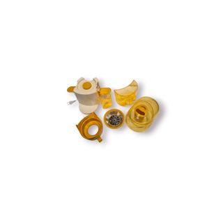 Espremedor Citrinos Elétrico Fagor Vintage Amarelo