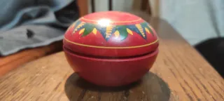 Cajita joyero vintage artesanal