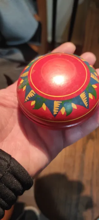 Cajita joyero vintage artesanal