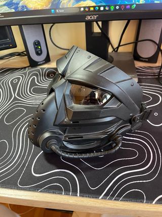 Máscara Airsoft Negra Táctica