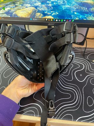 Máscara Airsoft Negra Táctica