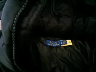 Plumífero Polo Ralph Lauren Negro Talla M Nuevo