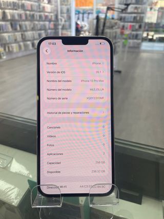 iPhone 13 Pro Max 256GB Blanco