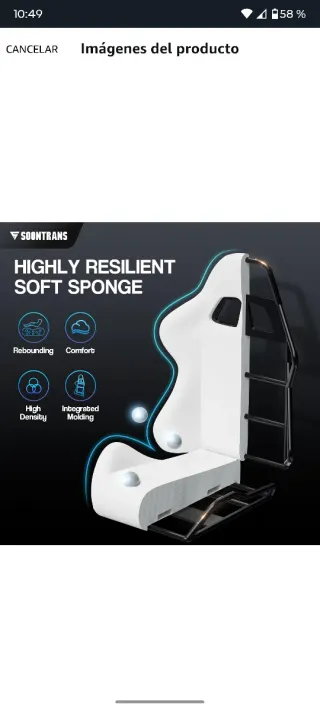 Silla Gaming Negra y Verde- máxima comodidad