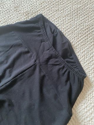 Pantalón premamá H&M Mama Negro Talla M
