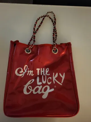 Borsa I'm the lucky bag rossa