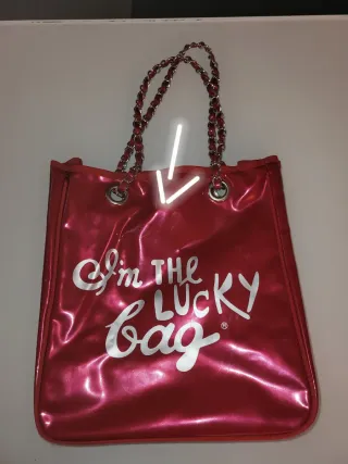 Borsa I'm the lucky bag rossa