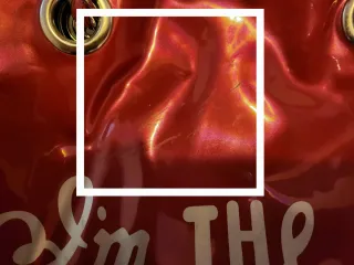 Borsa I'm the lucky bag rossa