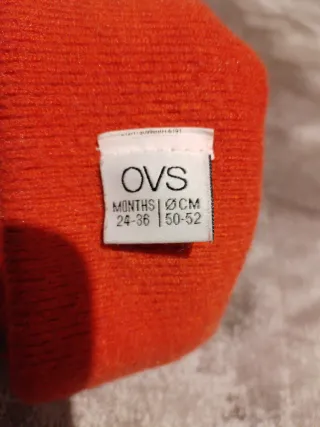 Berretto bimbo 24-36 mesi arancione