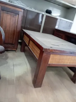 Muebles de diseño antiguo de madera 6 piezas