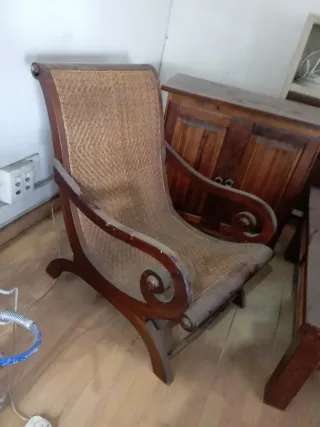 Muebles de diseño antiguo de madera 6 piezas