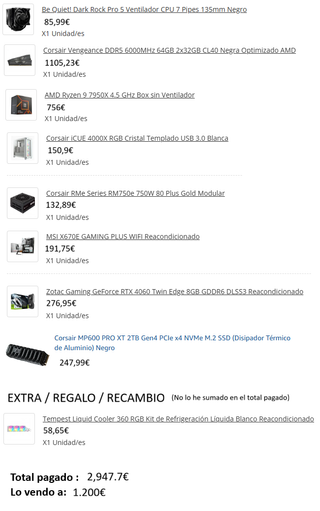 Ganga! Ordenador de Torre Muy Potente