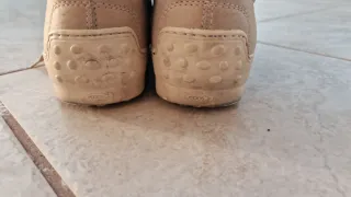 Tod's Derby Oxford Uomo Beige pelle