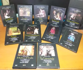 Gran colección completa de 57 DVDs de óperas