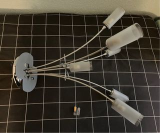 Lámpara de techo, salón o dormitorio. Casquillo G9