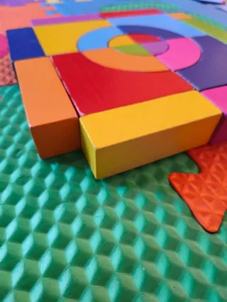 Piezas madera Montessori