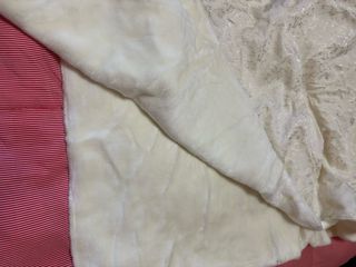 Manton pañolon Fallera Beige Can Can En Pac