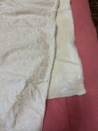 Manton pañolon Fallera Beige Can Can En Pac